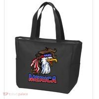 Merica Eagle Mullet 4th Of July American Flag Tote Bag thumb 3