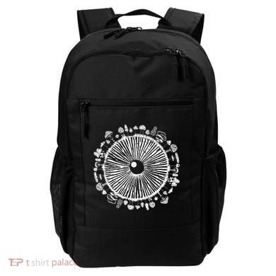 Mushroom Eye Mycology Foraging Magic Spore Print Graphic Backpack