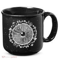 Mushroom Eye Mycology Foraging Magic Spore Print Graphic 15oz Campfire Ceramic Mug thumb 0
