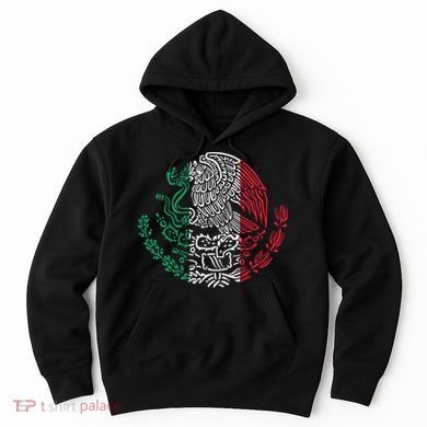 Mexican Eagle Mexico Flag Hoodie
