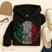 Mexican Eagle Mexico Flag Hoodie thumb 4