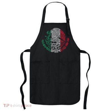 Mexican Eagle Mexico Flag Apron