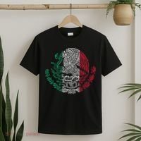 Mexican Eagle Mexico Flag T-Shirt thumb 2