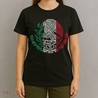 Mexican Eagle Mexico Flag T-Shirt thumb 4