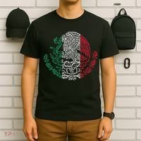 Mexican Eagle Mexico Flag T-Shirt thumb 6