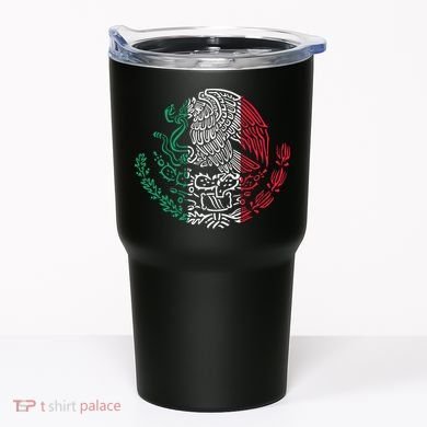 Mexican Eagle Mexico Flag Tumbler