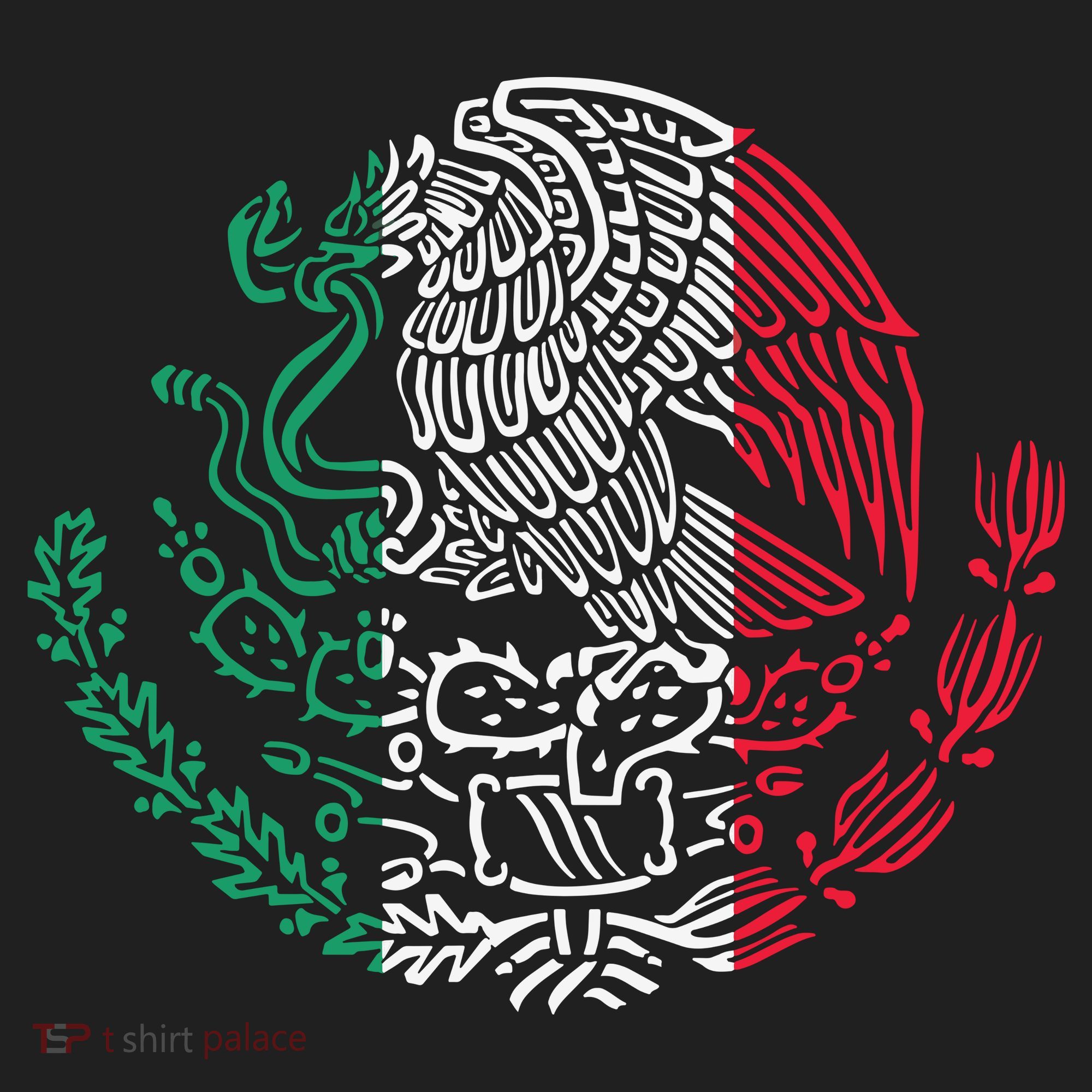 Mexican Eagle Mexico Flag Tumbler