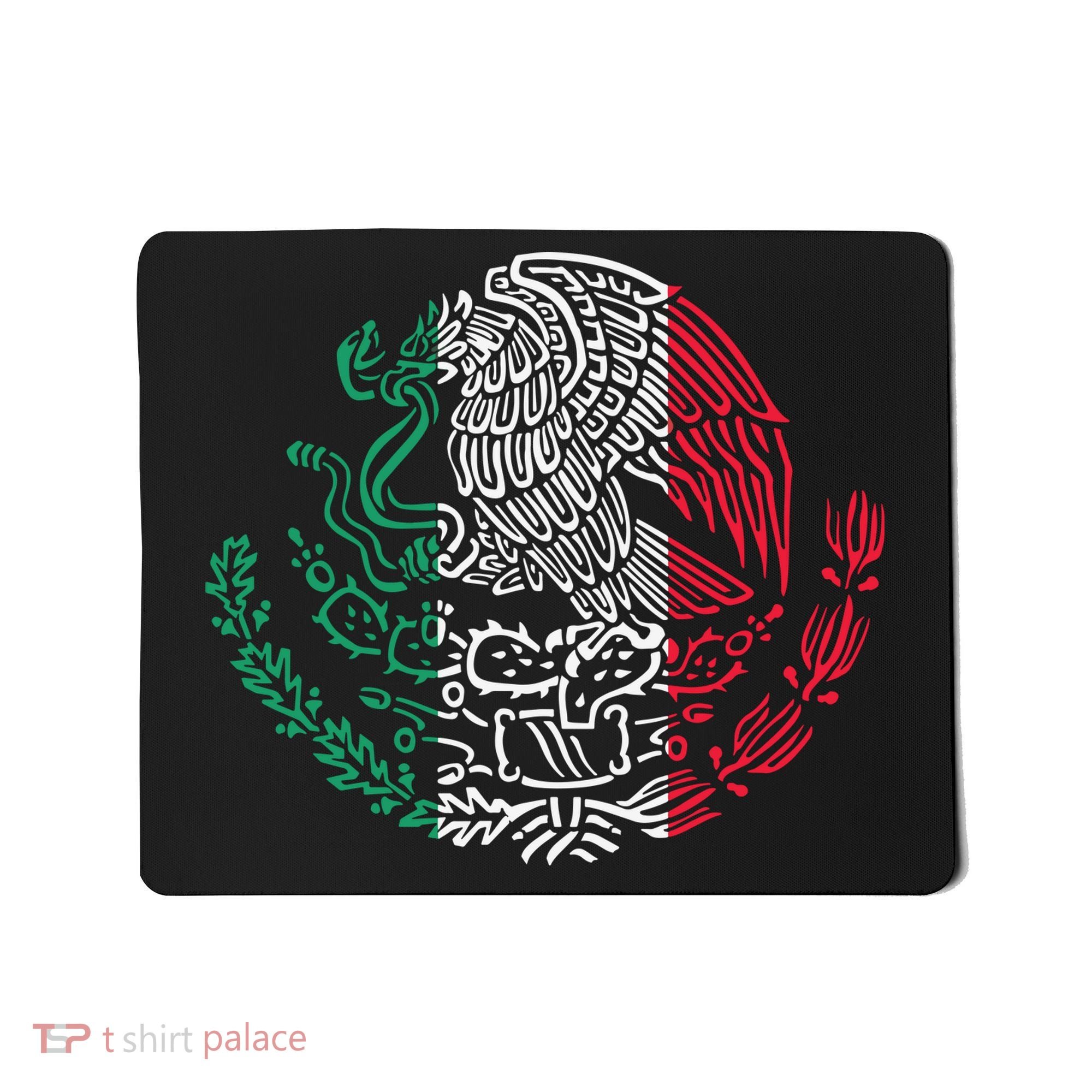 Mexican Eagle Mexico Flag Mousepad