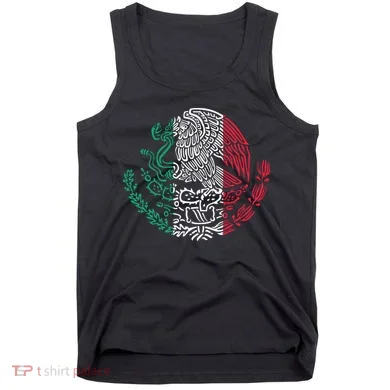 Mexican Eagle Mexico Flag Tank Top