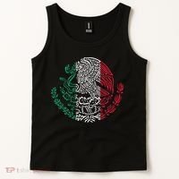 Mexican Eagle Mexico Flag Tank Top thumb 2