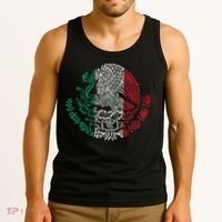 Mexican Eagle Mexico Flag Tank Top thumb 3