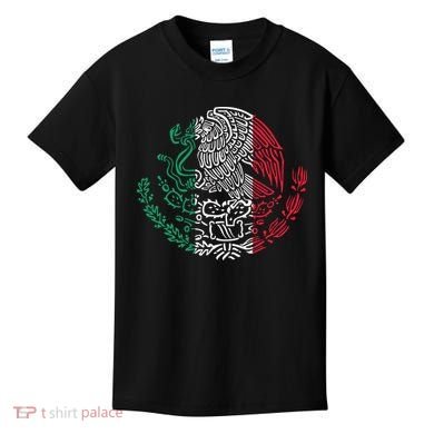 Mexican Eagle Mexico Flag Kids T-Shirt