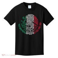 Mexican Eagle Mexico Flag Kids T-Shirt thumb 0