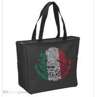 Mexican Eagle Mexico Flag Tote Bag thumb 2