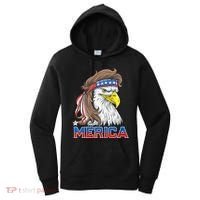 Merica Eagle Mullet 4th Of July American Flag Usa Women's Hoodie thumb 0