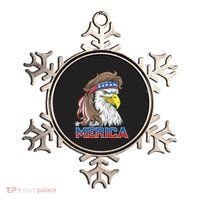 Merica Eagle Mullet 4th Of July American Flag Usa Ornament thumb 0