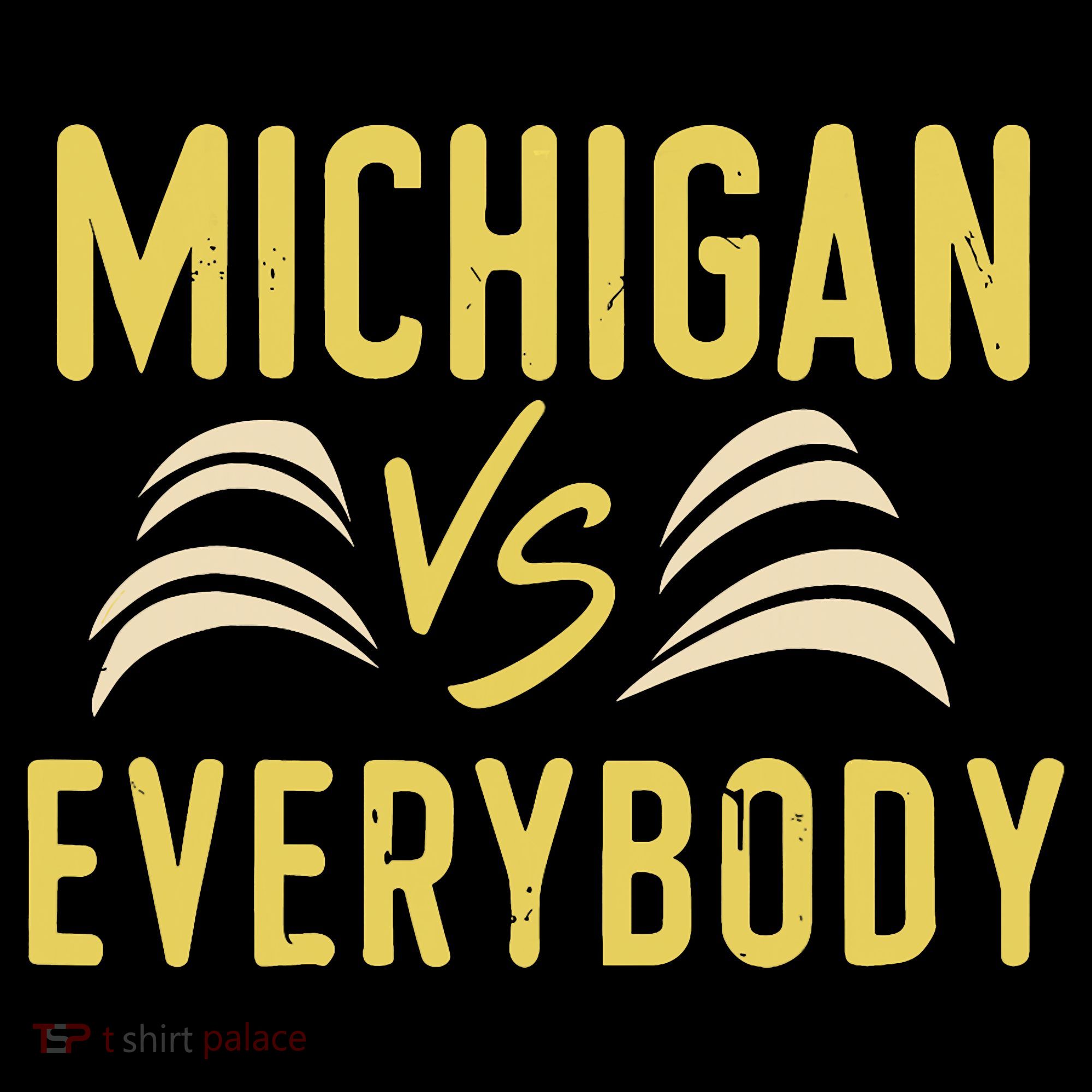 Michigan Everybody Michigan Vs Versus Against Everyone Ornament