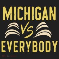 Michigan Everybody Michigan Vs Versus Against Everyone Hat thumb 2