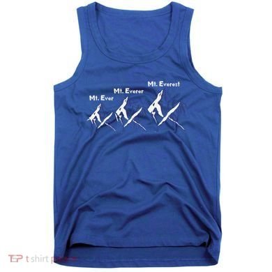 Mt Ever Mt Everer Mt Everest Dad Jokes Periodically Gift Tank Top