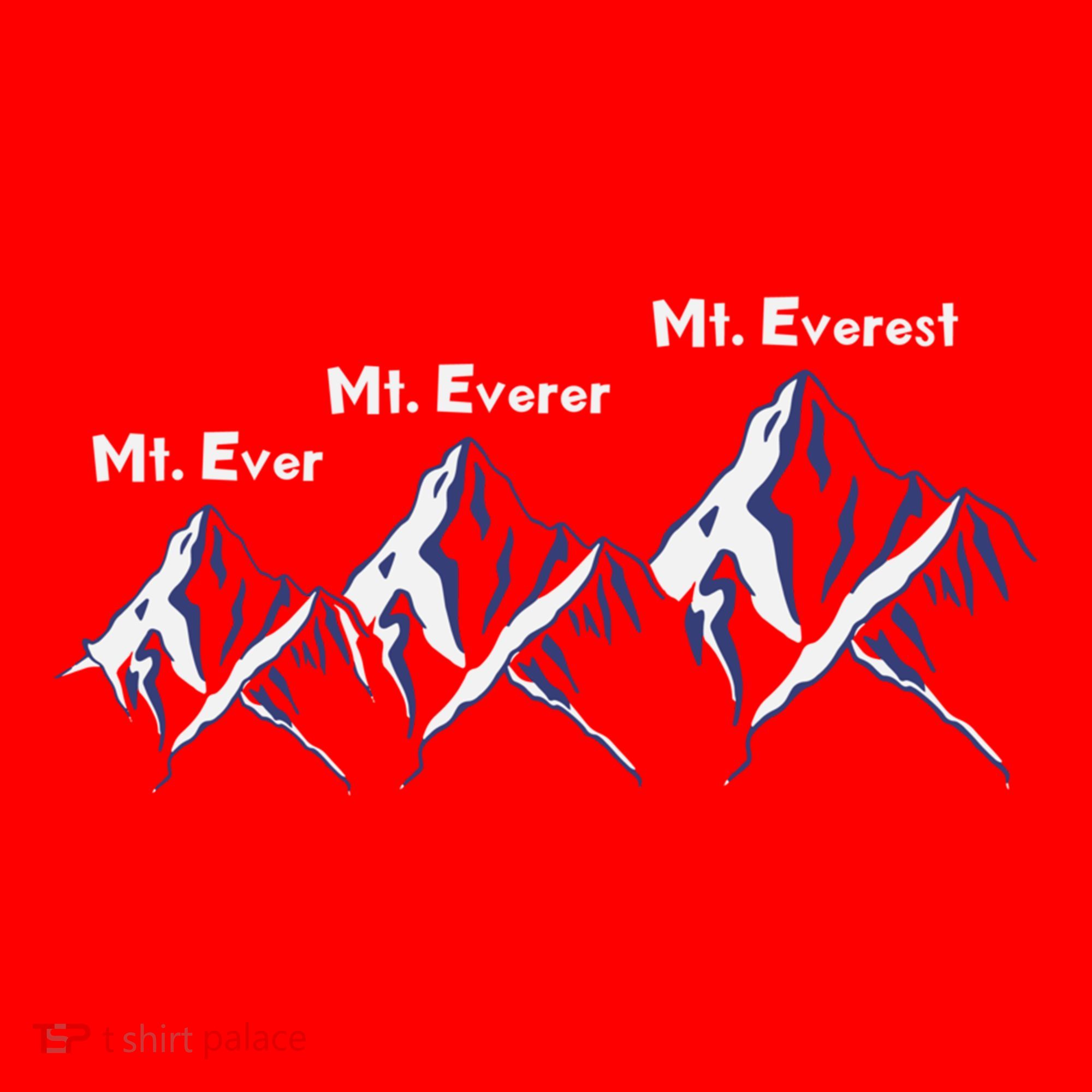 Mt Ever Mt Everer Mt Everest Dad Jokes Periodically Gift Santa Hat