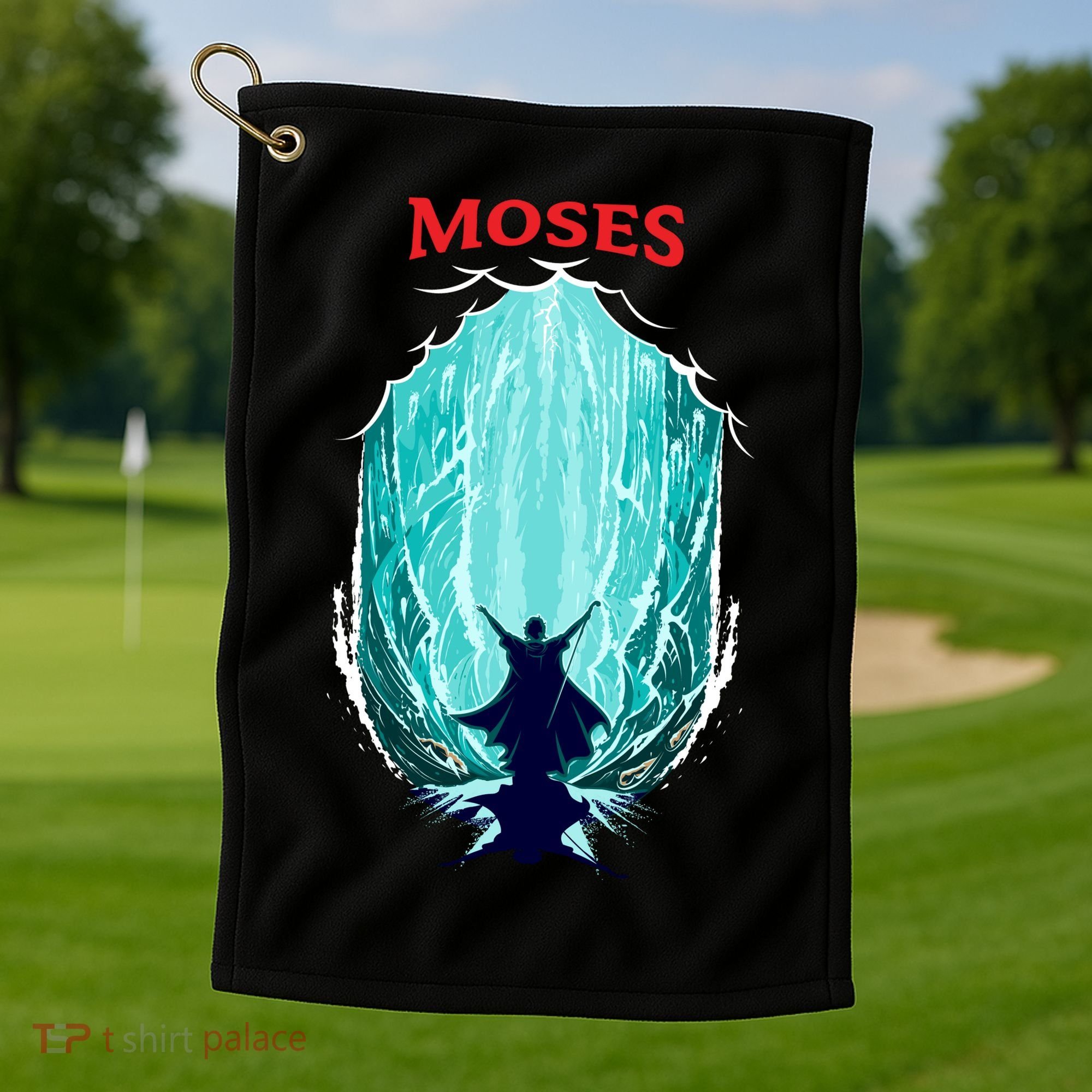 Moses Exodus Golf Towel