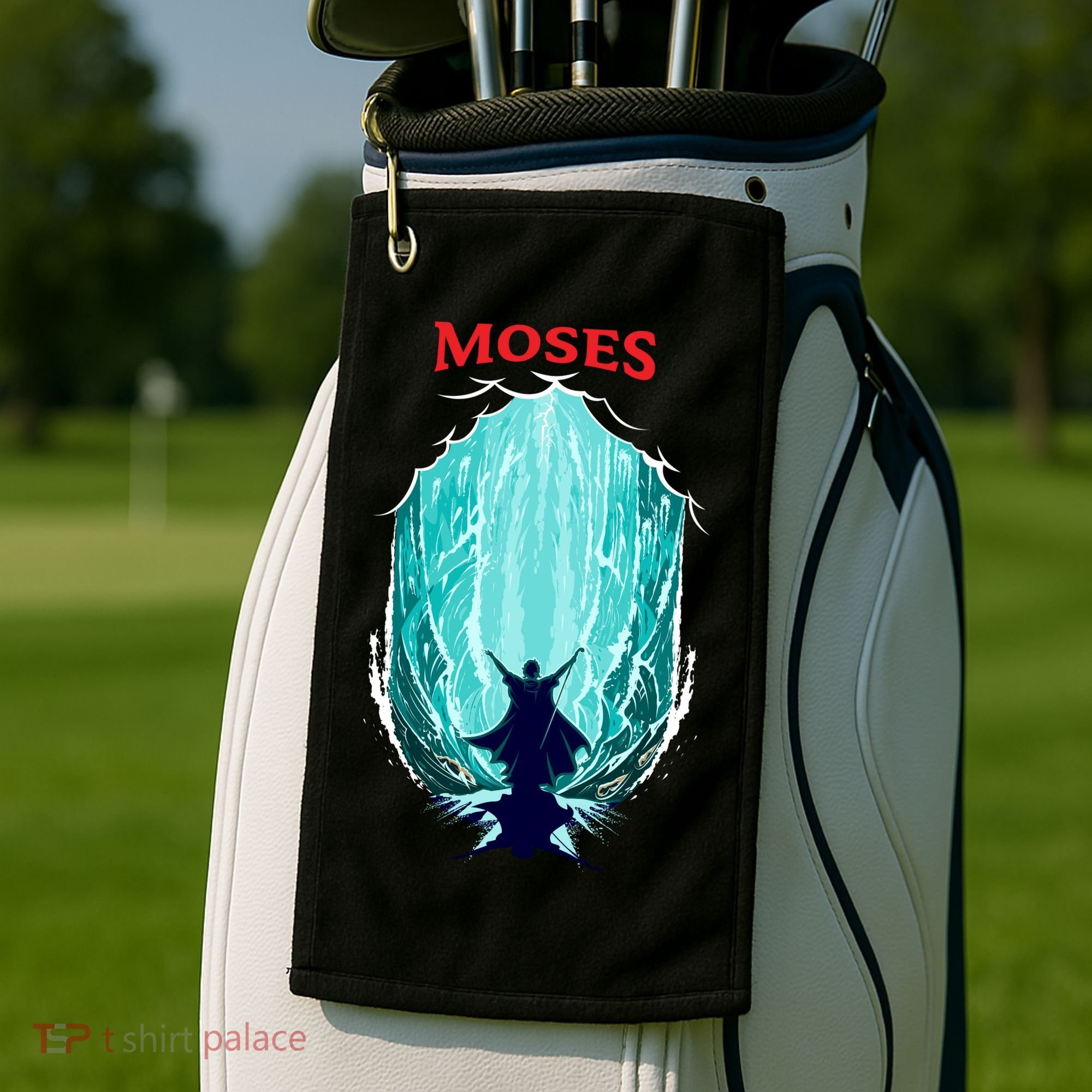 Moses Exodus Golf Towel