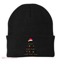 Math Equation Merry Xmas Funny Math Teacher Christmas Humor Beanie thumb 0