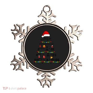 Math Equation Merry Xmas Funny Math Teacher Christmas Humor Ornament