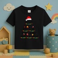 Math Equation Merry Xmas Funny Math Teacher Christmas Humor Toddler T-Shirt thumb 3