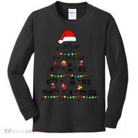 Math Equation Merry Xmas Funny Math Teacher Christmas Humor Kids Long Sleeve Shirt thumb 0