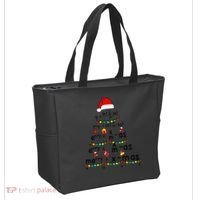 Math Equation Merry Xmas Funny Math Teacher Christmas Humor Tote Bag thumb 2