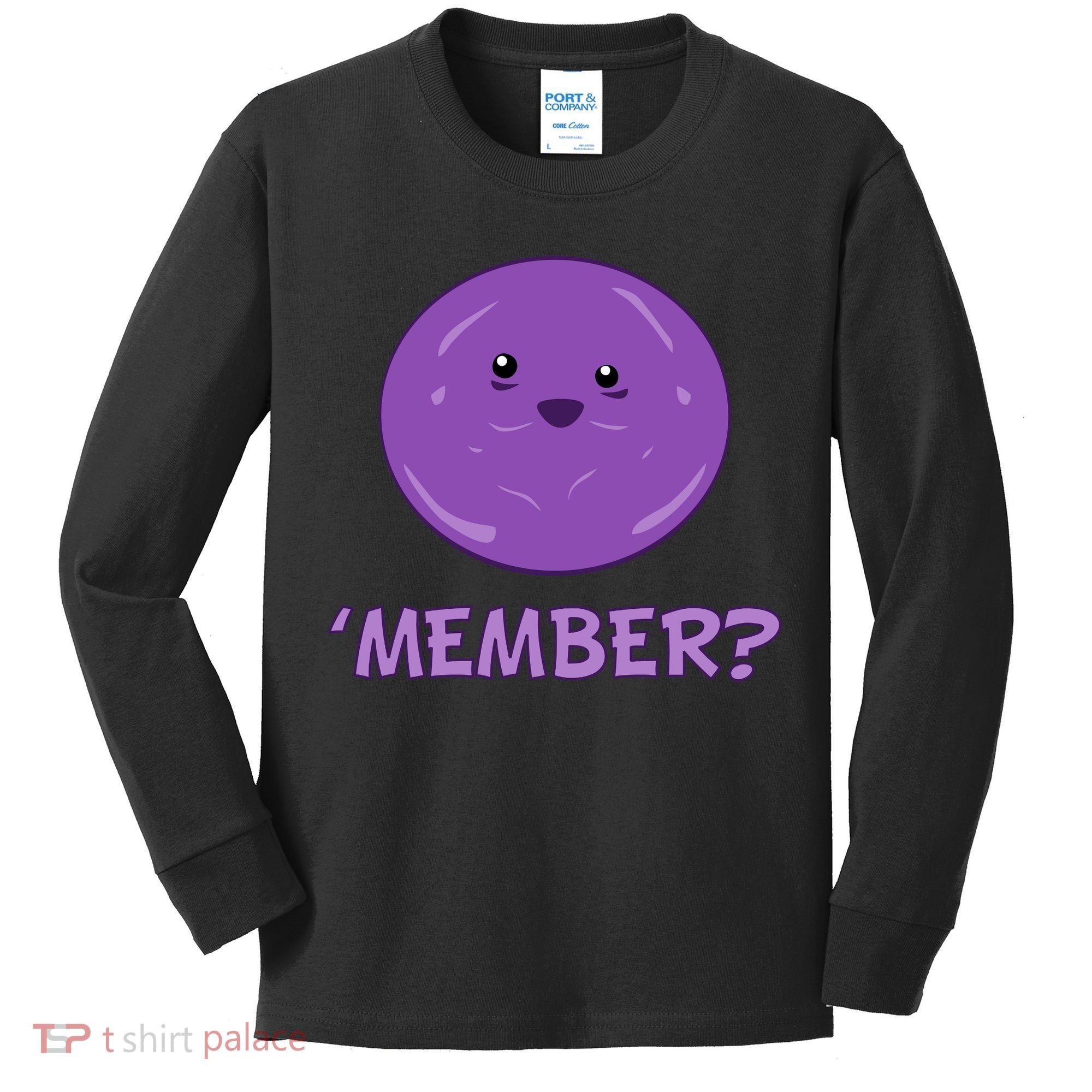 Member Berries 'Member? Funny Berry Meme Kids Long Sleeve Shirt