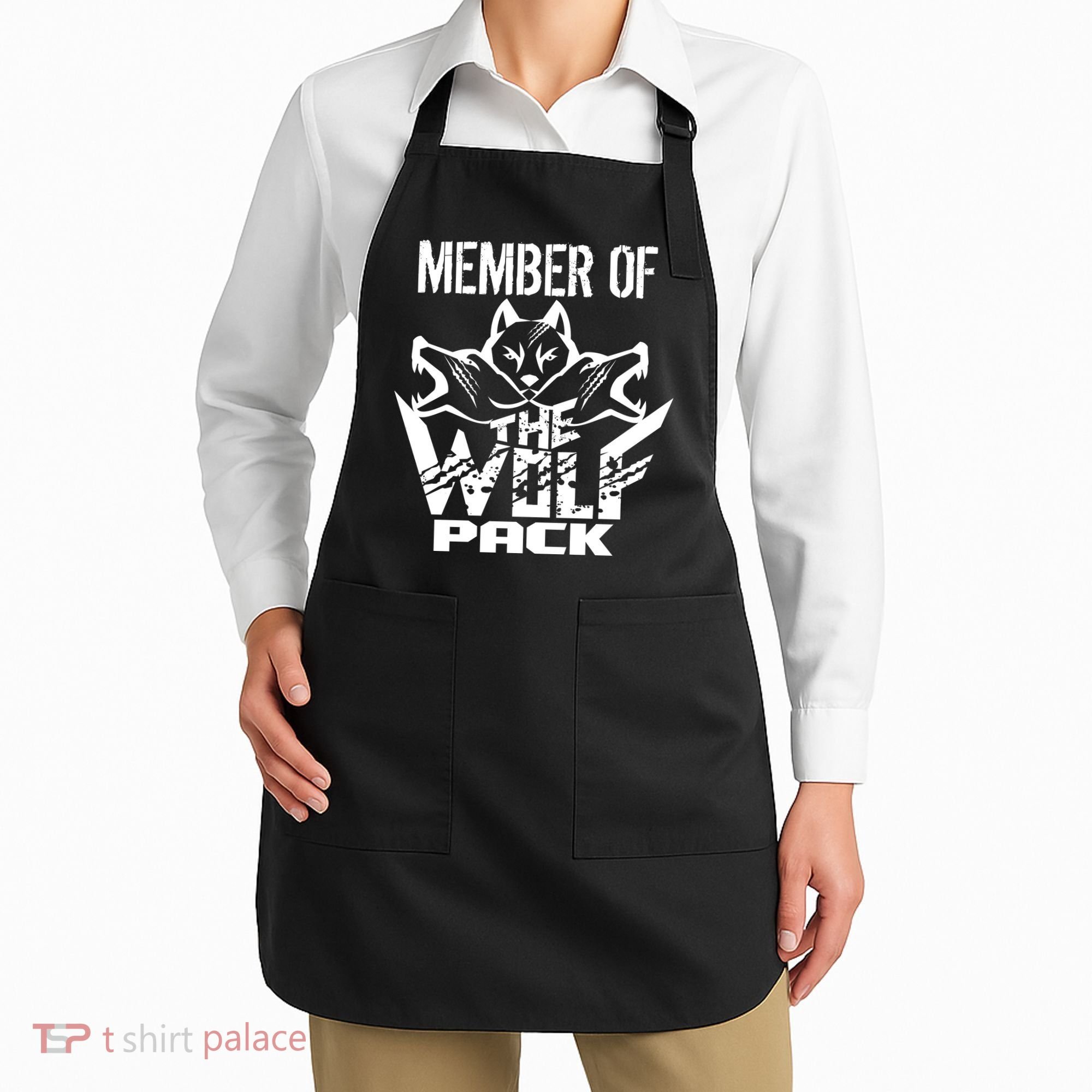 Member Of The Wolf Pack Apron