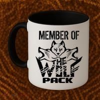 Member Of The Wolf Pack Coffee Mug thumb 2