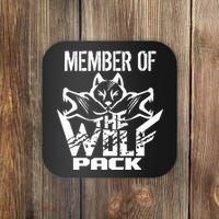 Member Of The Wolf Pack Coaster thumb 0