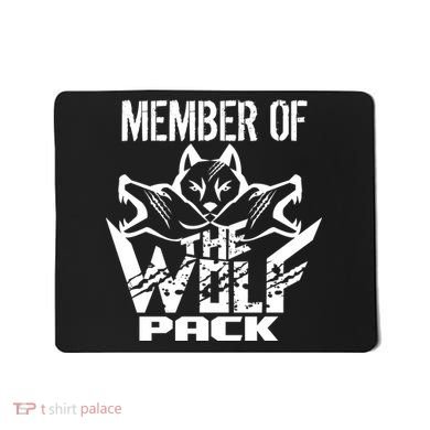 Member Of The Wolf Pack Mousepad