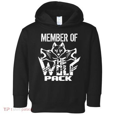 Member Of The Wolf Pack Toddler Hoodie