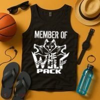 Member Of The Wolf Pack Tank Top thumb 4