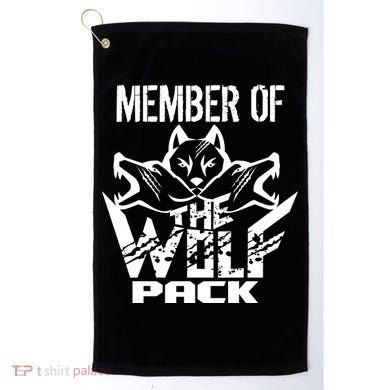 Member Of The Wolf Pack Golf Towel