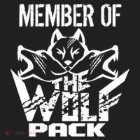Member Of The Wolf Pack Golf Towel thumb 3