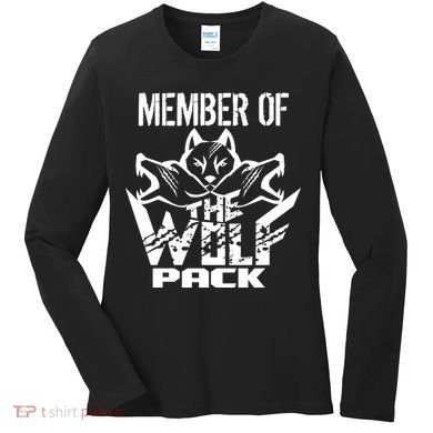 Member Of The Wolf Pack Women's Long Sleeve Shirt