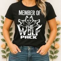 Member Of The Wolf Pack Women's T-Shirt thumb 2