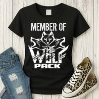 Member Of The Wolf Pack Women's T-Shirt thumb 3