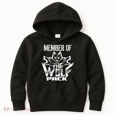 Member Of The Wolf Pack Kids Hoodie