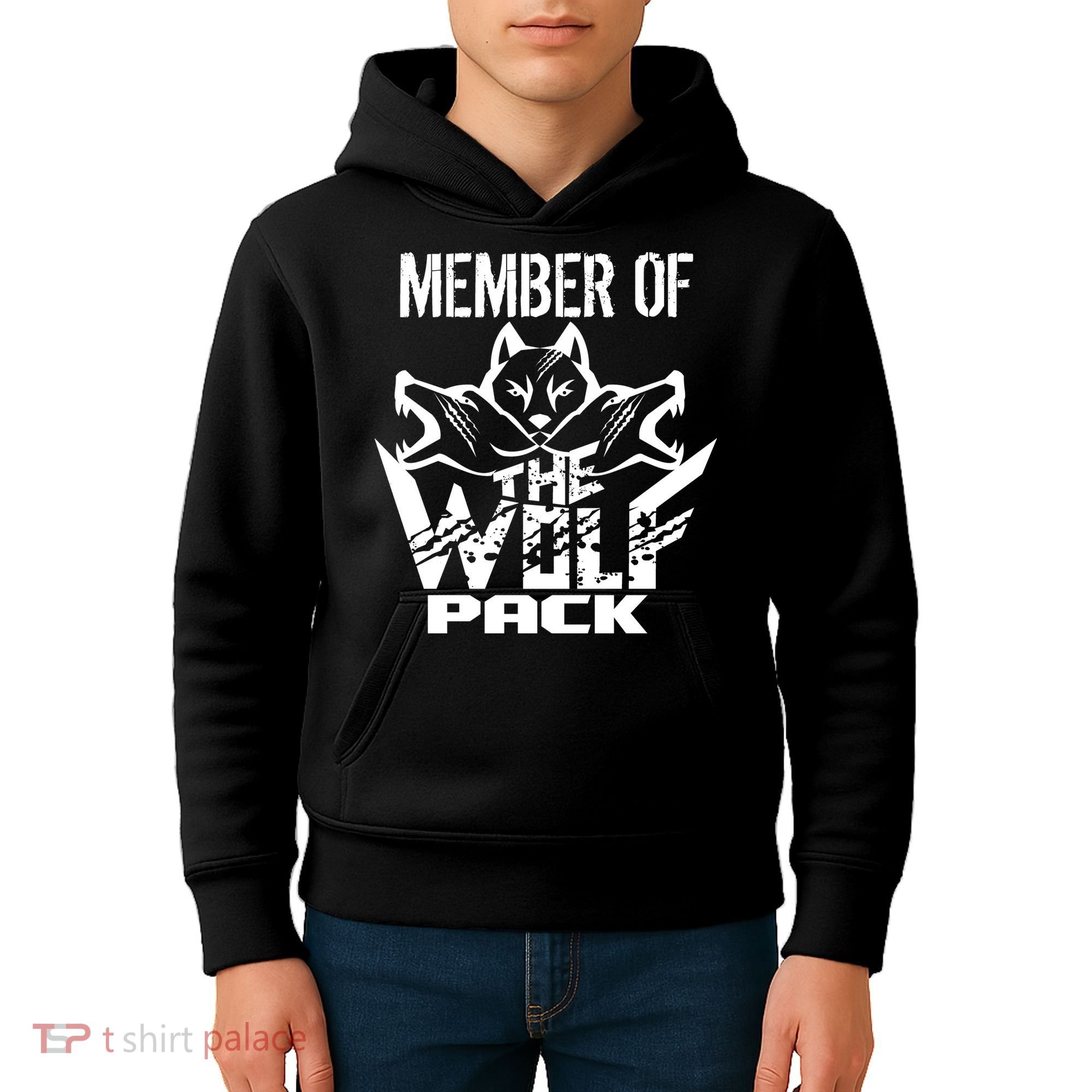 Member Of The Wolf Pack Kids Hoodie