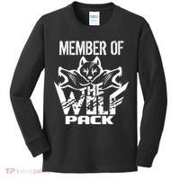 Member Of The Wolf Pack Kids Long Sleeve Shirt thumb 0