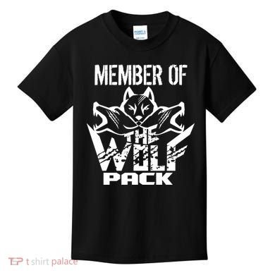 Member Of The Wolf Pack Kids T-Shirt