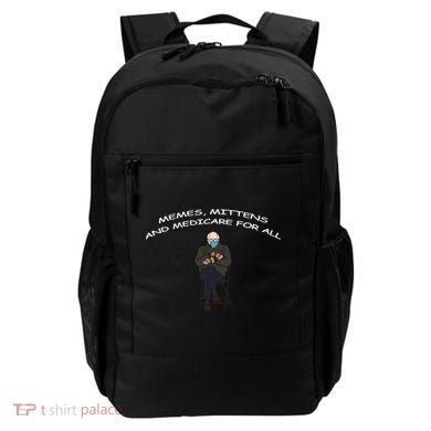 Memes Mittens And Medicare For All Backpack