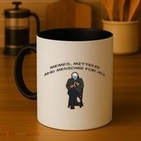 Memes Mittens And Medicare For All Coffee Mug thumb 4