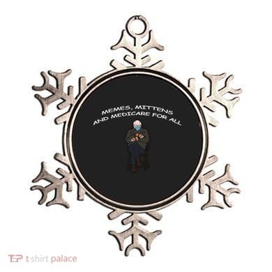 Memes Mittens And Medicare For All Ornament